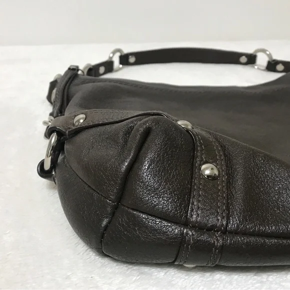 🐙Coach Chocolate Brown Pebble Leather Bag🐙 - Picture 7 of 8